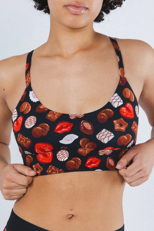 The Bonbons | Naughty Chocolates Boob Hammock™ Scoop Bralette