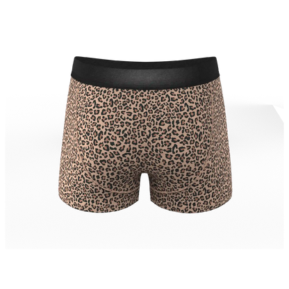 The Wild Cat | Leopard Print Ball Hammock® Pouch Trunks Underwear
