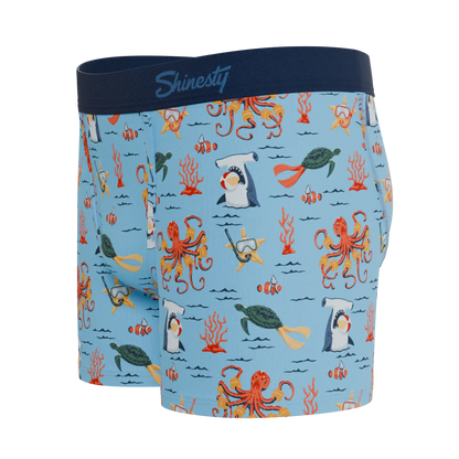 The Deep End | Sea Creatures Youth Boxer Briefs