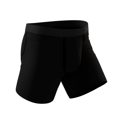 The Threat Level Midnight | Black XTREME Fart Proof Ball Hammock® Boxer