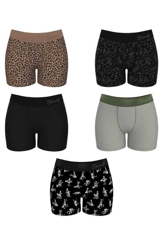 The Historical Bests | Women’s Boxers 5 Pack