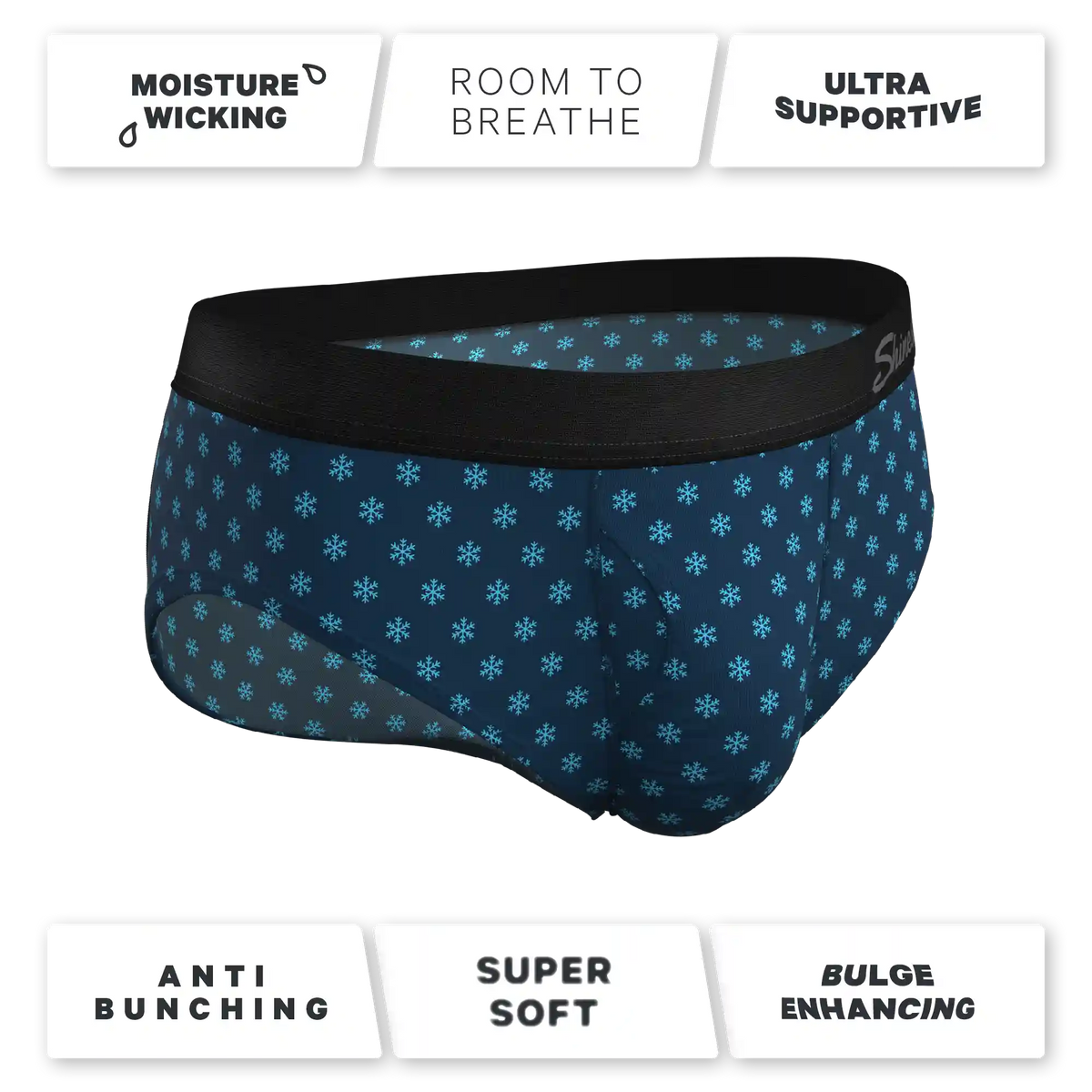 The Avalanche | Color Changing Snowflake Ball Hammock® Pouch Underwear Briefs