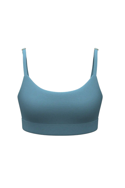 The Neptune | Slate Blue Boob Hammock™ Scoop Bralette
