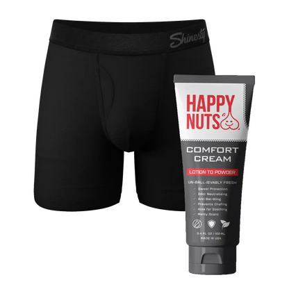 The Threat Level Midnight | Black Ball Hammock® Boxer and Ball Cream Pack