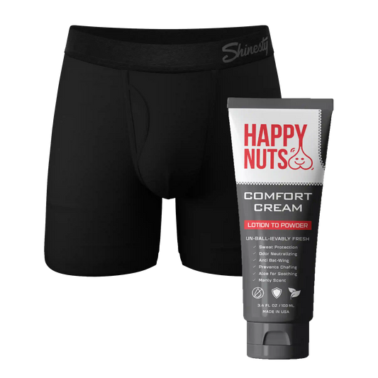 The Threat Level Midnight | Black Ball Hammock® Boxer and Ball Cream Pack