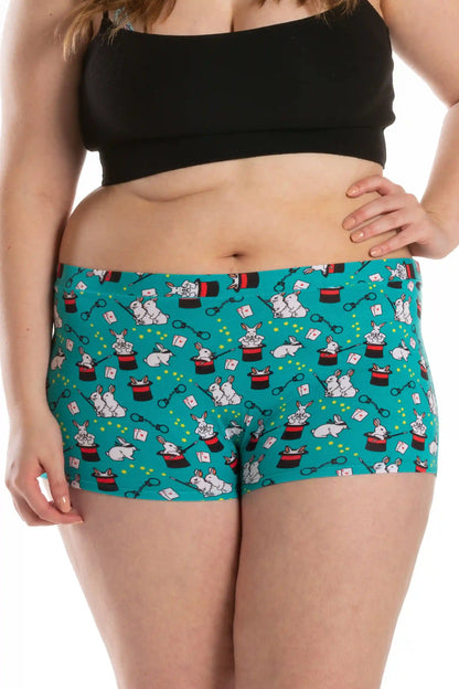 The AbracaDoMe | Magic Bunny Modal Boyshort Underwear