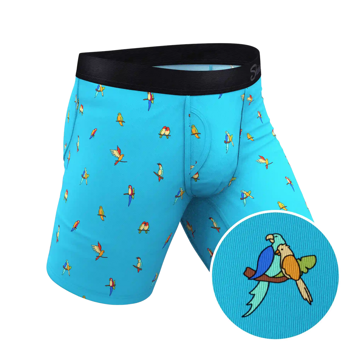 The Tweet Yourself | Parrot Ball Hammock® Boxer - Long Leg