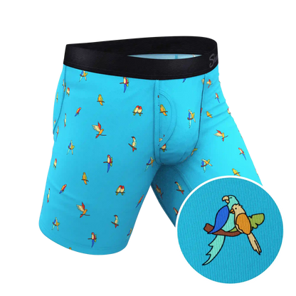 The Tweet Yourself | Parrot Ball Hammock® Boxer - Long Leg