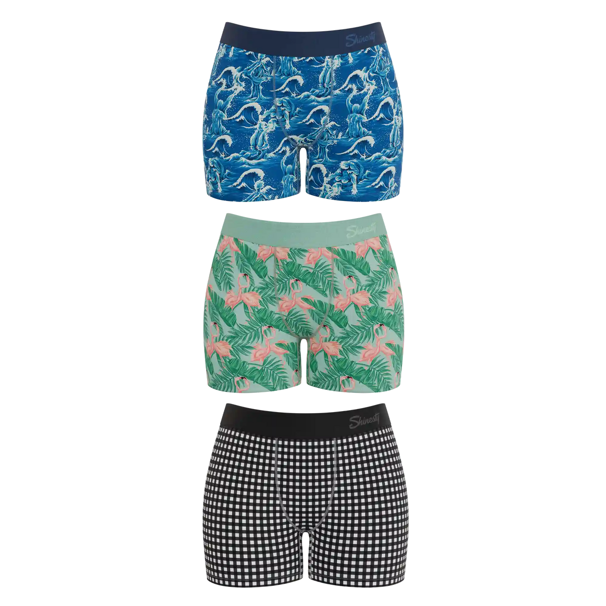 The Wet & Wild | Women’s Boxers 3 Pack