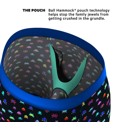 The Master Blaster | Video Game Ball Hammock® Boxer - Long Leg