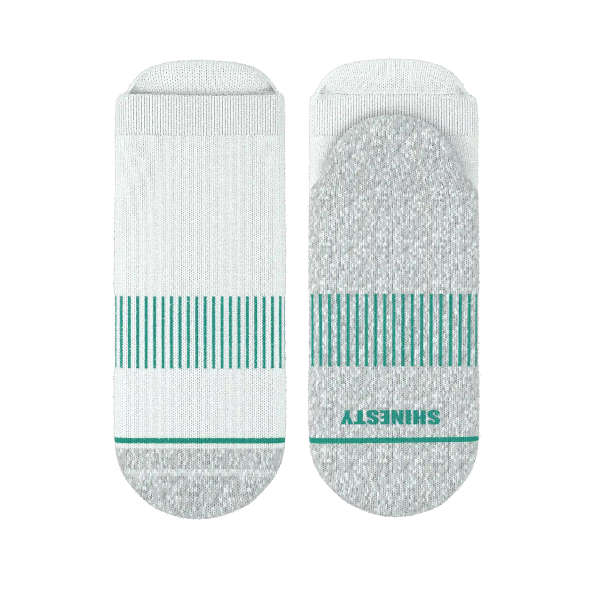 The Cloud 9 | White Stay Weird Heel Hammock™ Ankle Socks