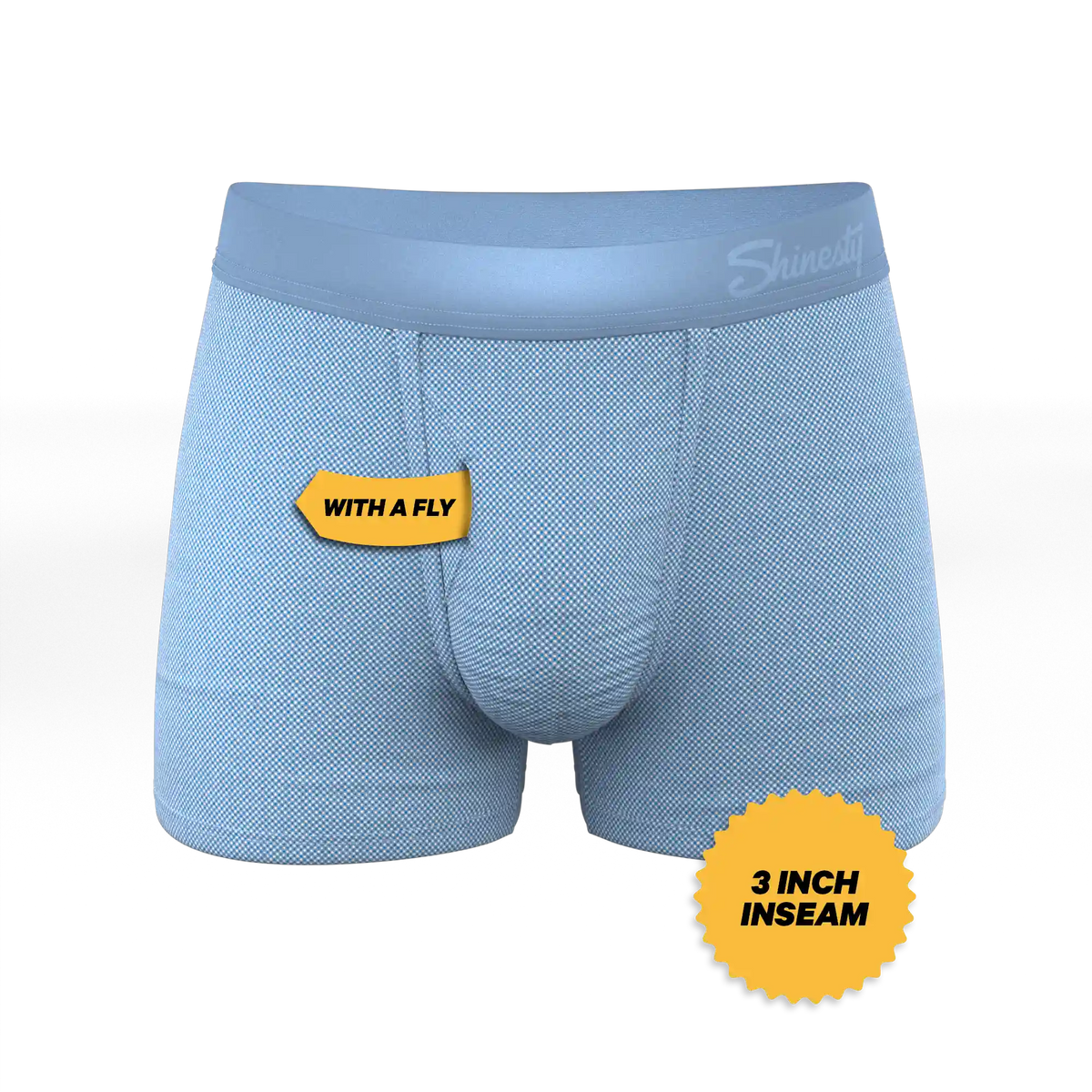 The Chambray All Day | Blue Chambray Ball Hammock® Pouch Trunks Underwear