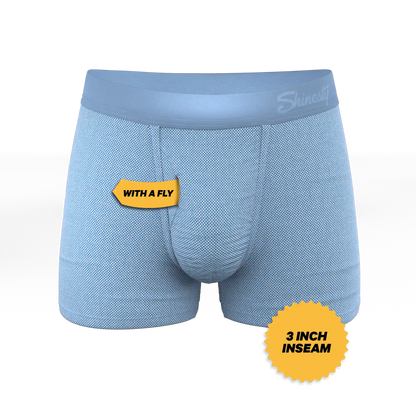 The Chambray All Day | Blue Chambray Ball Hammock® Pouch Trunks Underwear
