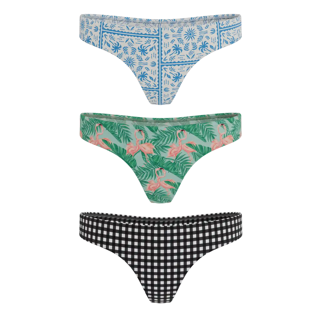 The Vacation Vices | MicroModal Thong 3 Pack