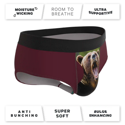 The Scare Bear | Grizzly Bear Ball Hammock® Pouch Underwear Briefs