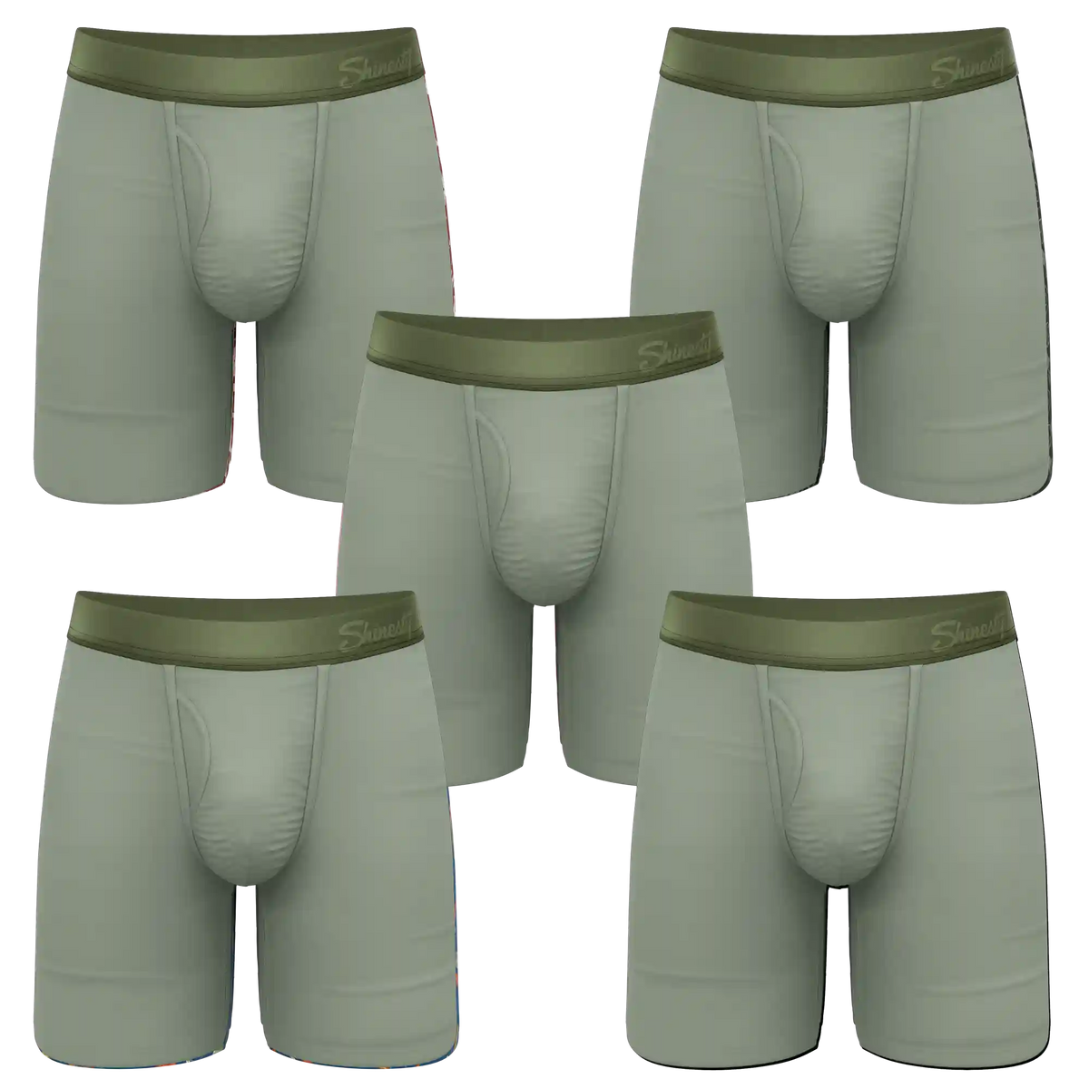 The Manzanilla | Long Leg Ball Hammock® Pouch Underwear With Fly 5 Pack