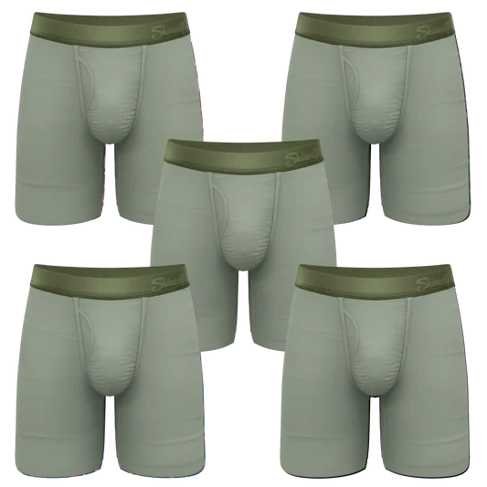 The Manzanilla | Long Leg Ball Hammock® Pouch Underwear With Fly 5 Pack