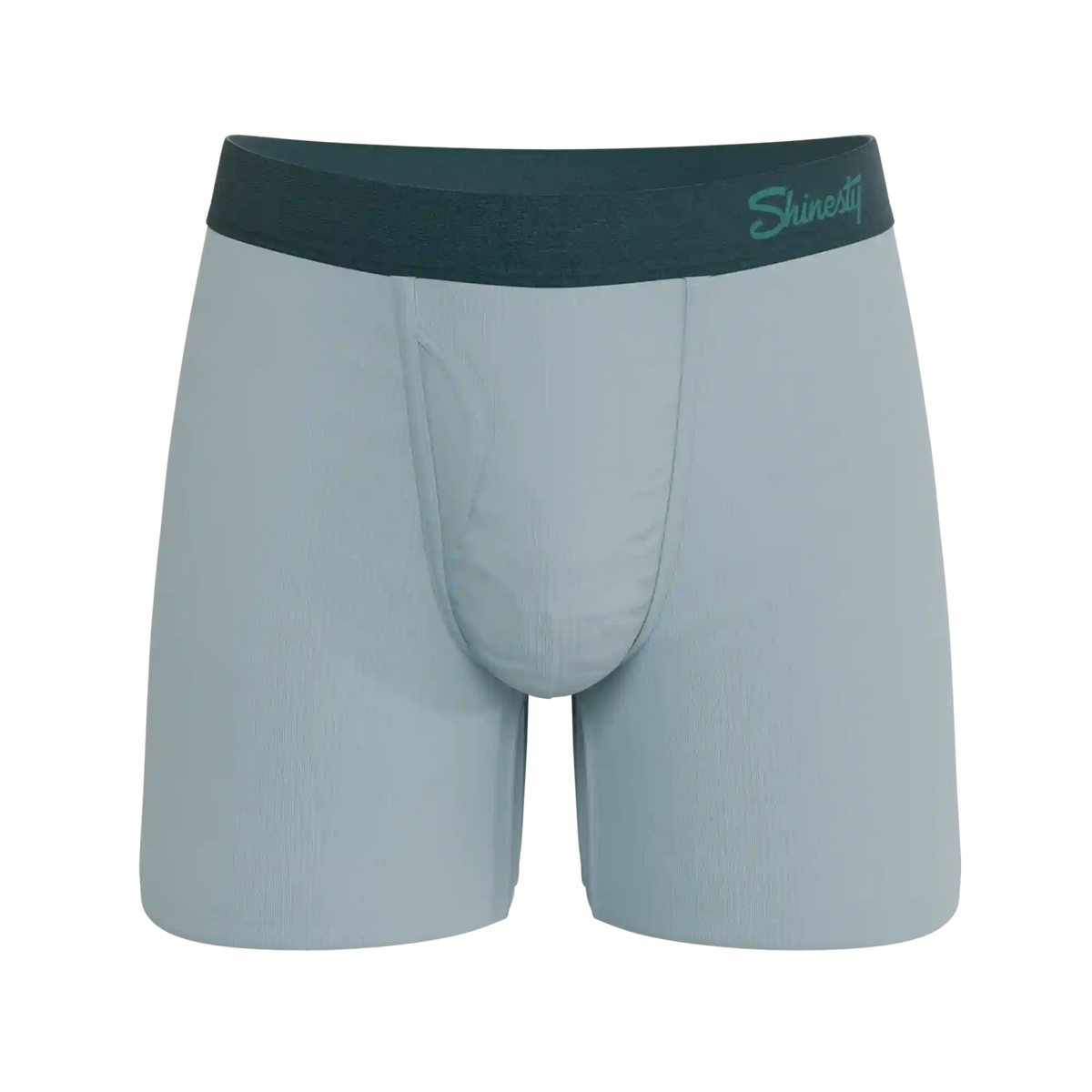 The Dry Ice | Muted Steel Blue Ball Hammock® Pouch Underwear With Fly