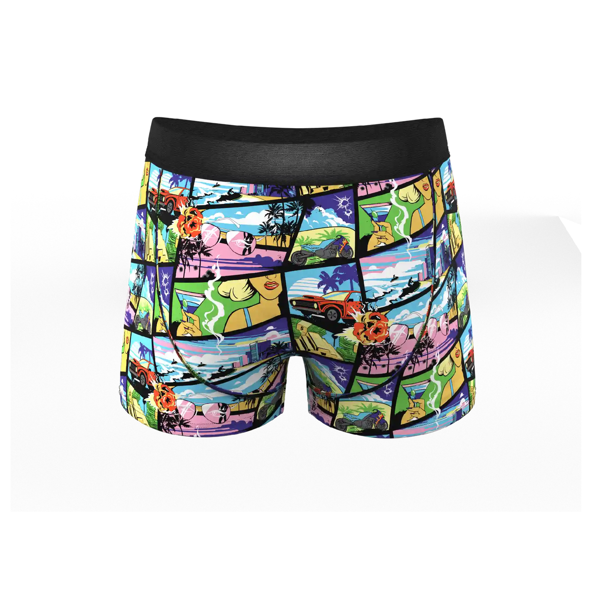 The Gas Pedal | Pop Art Ball Hammock® Pouch Trunks Underwear