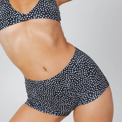 The Salt & Pepper | Polka Dot Modal Boyshort Underwear