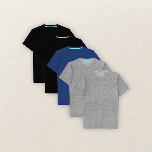 The Everyman™ Tee - 5 Pack | Mens Tshirt 5 Pack ft. Super Stupid-Soft™ Fabric