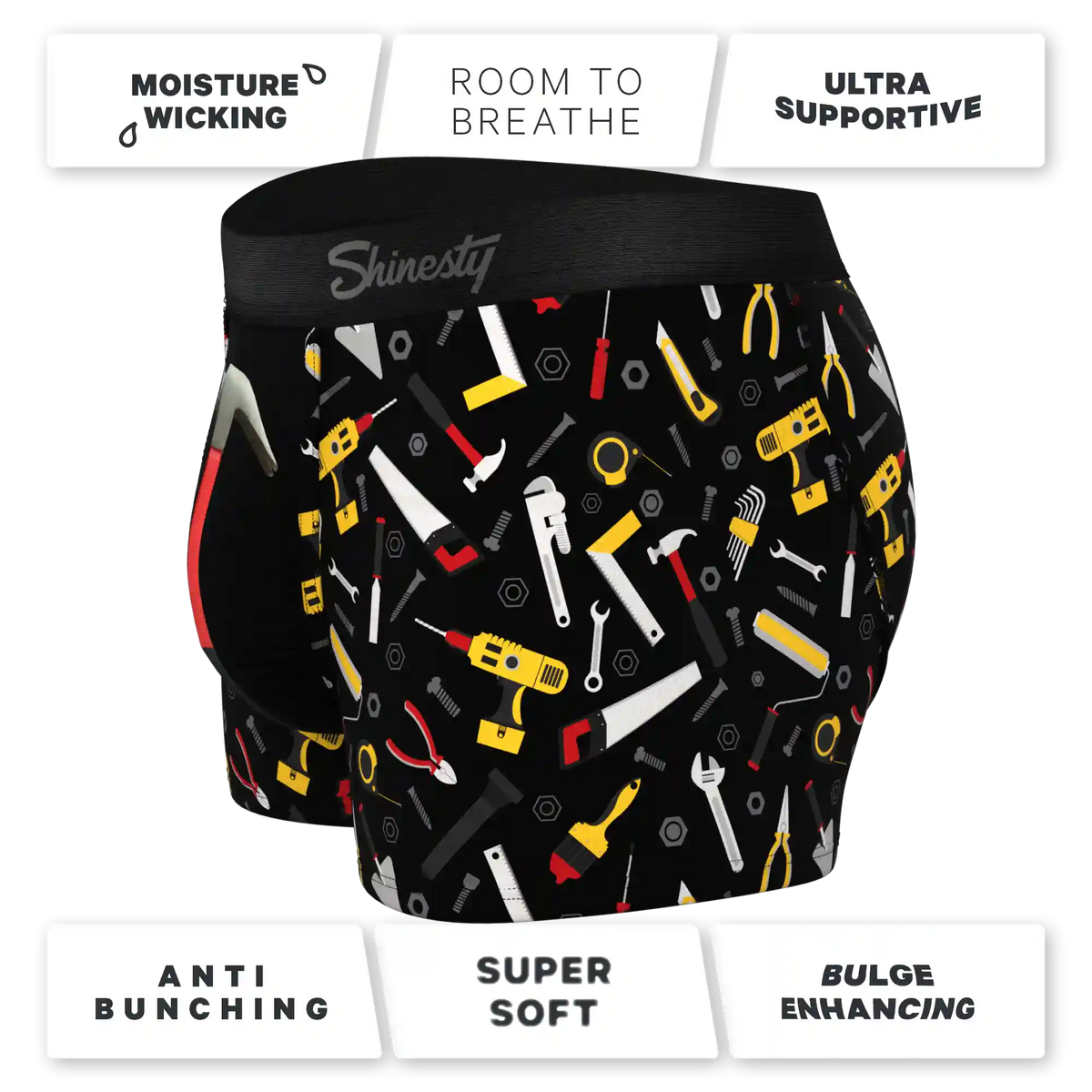 The Tool Belt | Hammer and Tools Ball Hammock® Pouch Trunks Underwear