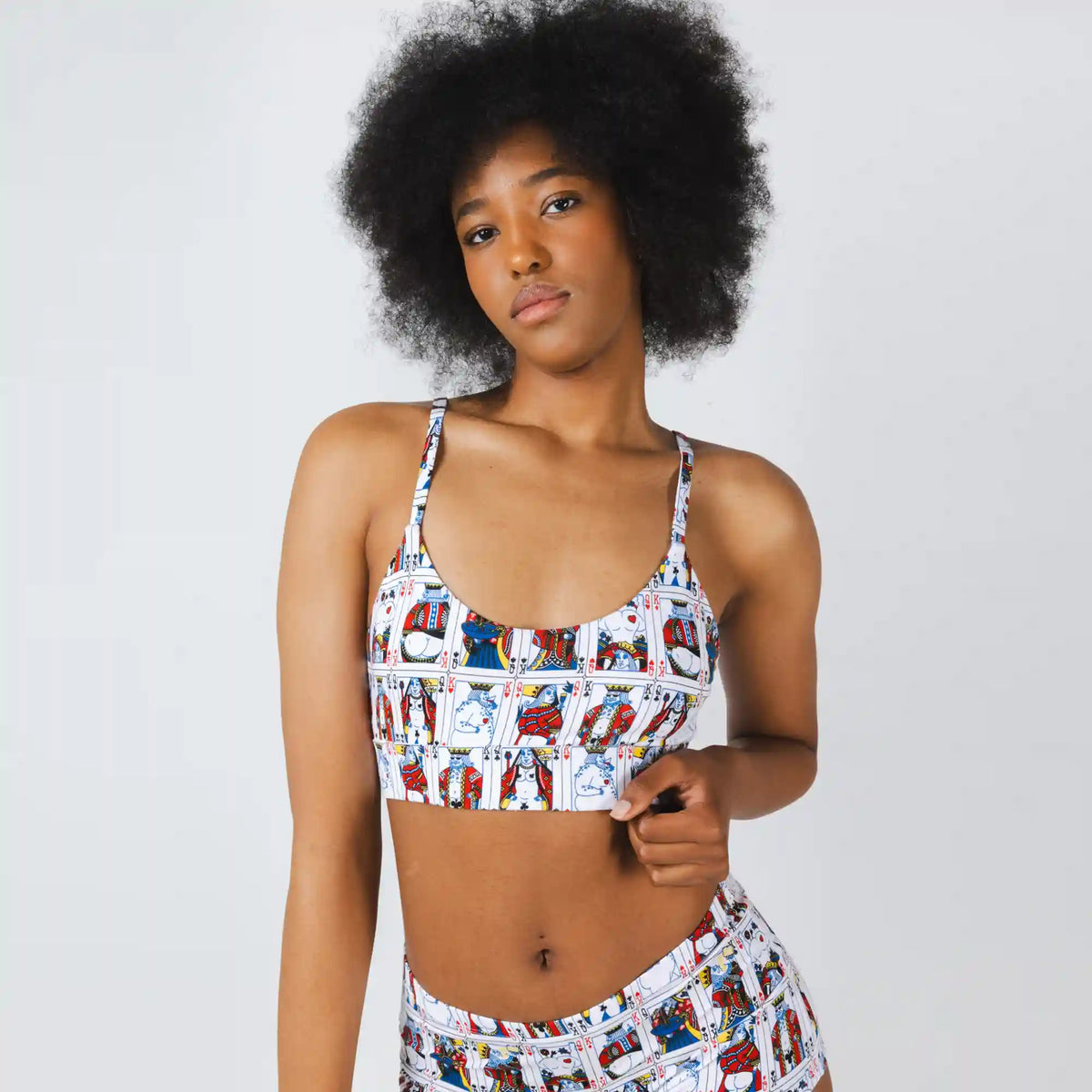 The Strip Poker | Playing Cards Boob Hammock™ Scoop Bralette