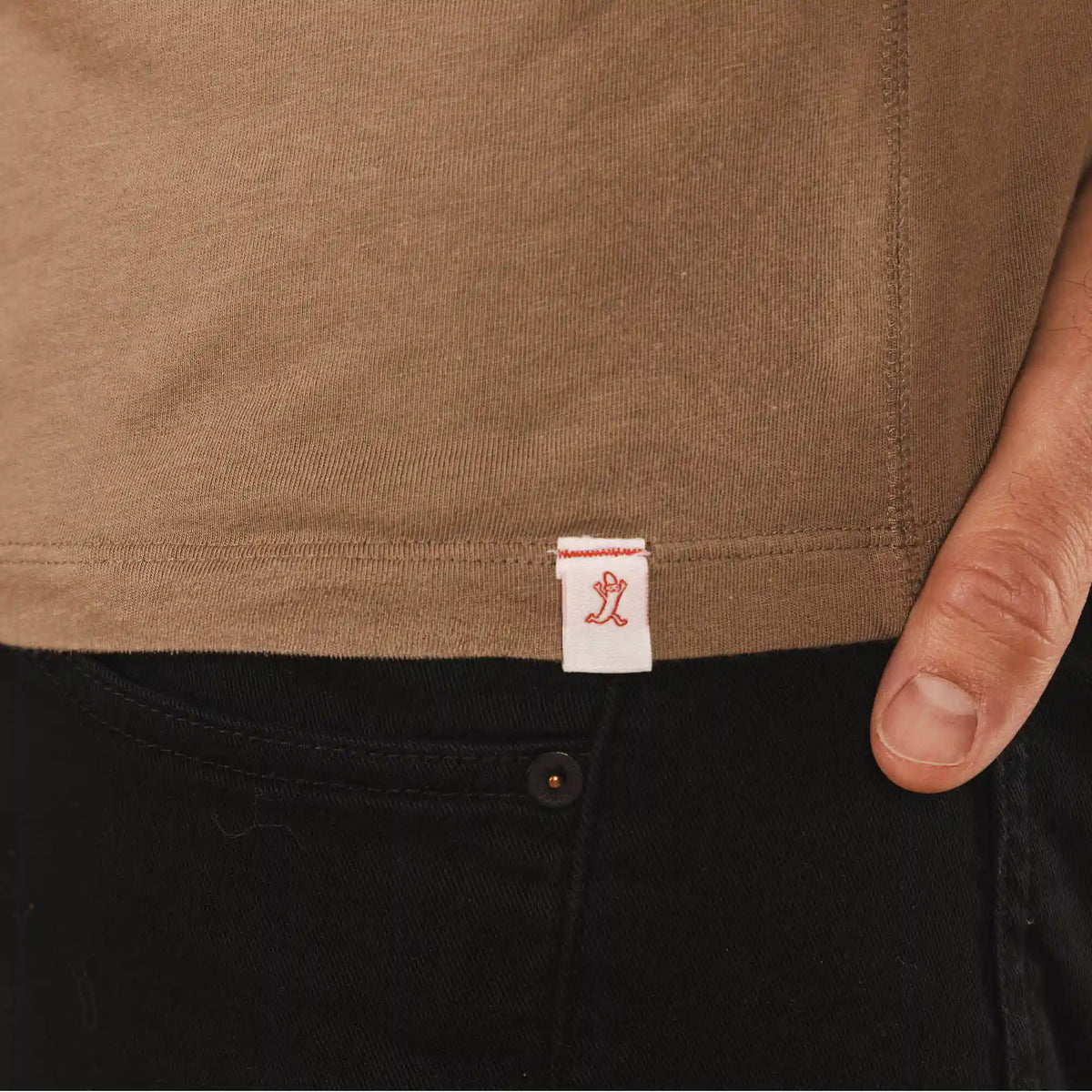 The Desert Roams | Light Brown Everyman™ Pocket T Shirt