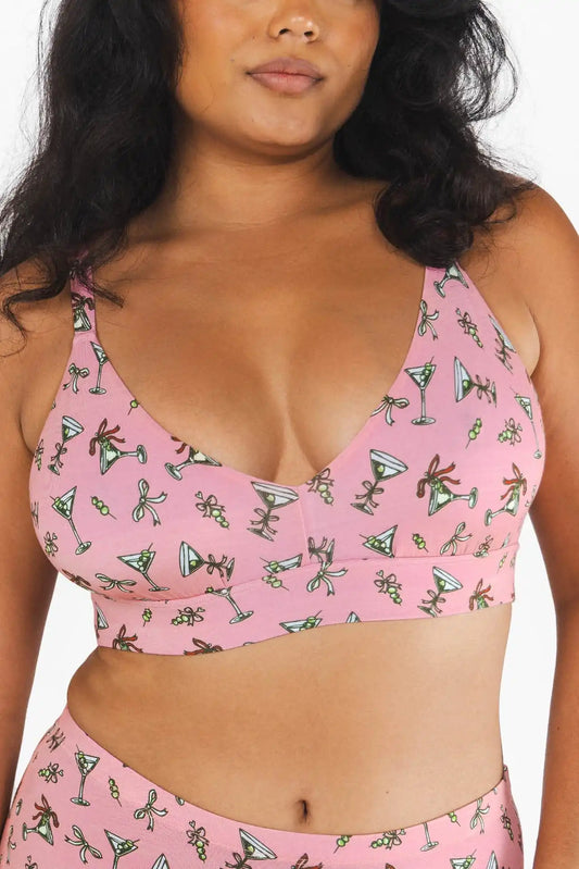 The Teeny Tini | Martini Boob Hammock™ Plunge Bralette