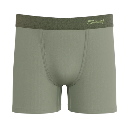 The Manzanilla | Olive Green Youth Boxer Briefs