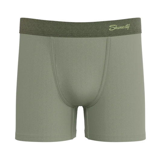 The Manzanilla | Olive Green Youth Boxer Briefs