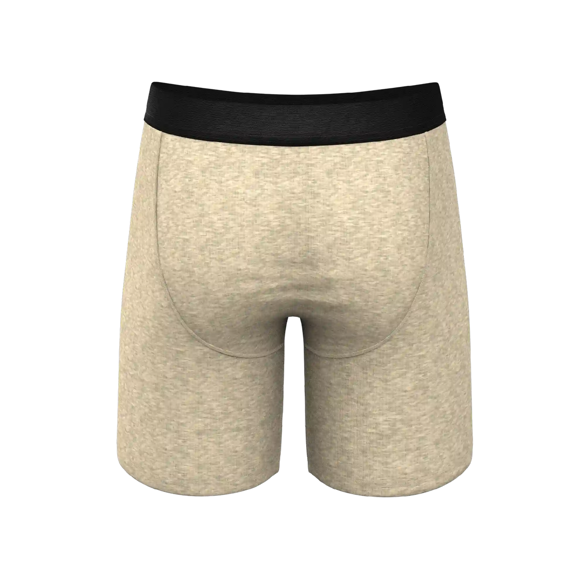 The Silver Fox | Oatmeal Heather Ball Hammock® Boxer - Long Leg