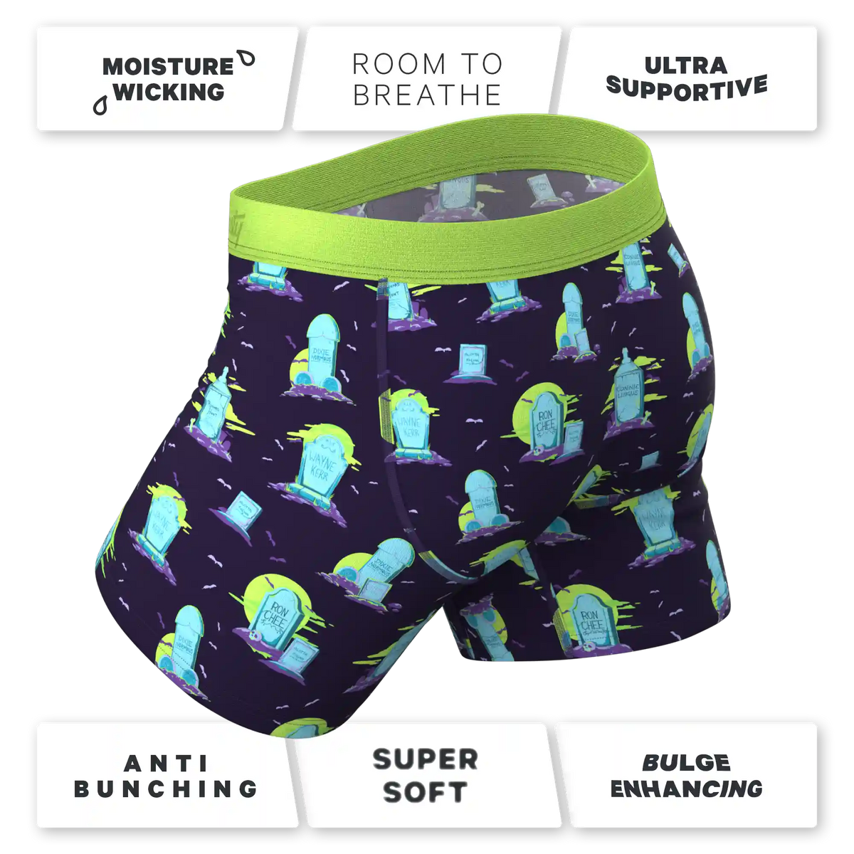 The Headstone | Tombstone Ball Hammock® Pouch Underwear With Fly