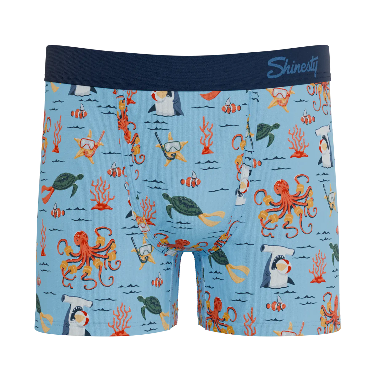 The Deep End | Sea Creatures Youth Boxer Briefs