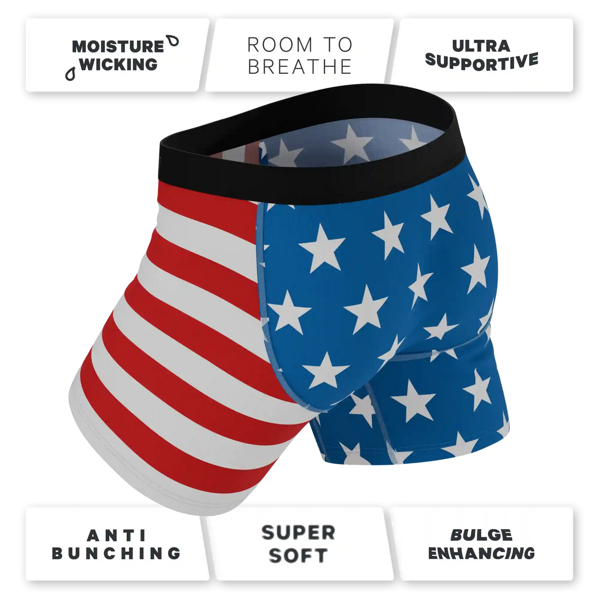The Independance Apex | Ball Hammock® Boxer Brief 3 Pack