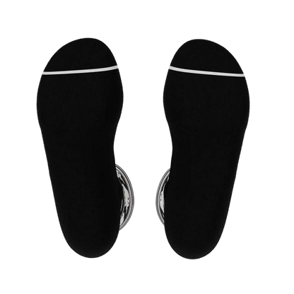 The Ghoul Next Door | Busty Ghost Heel Hammock™ Crew Socks