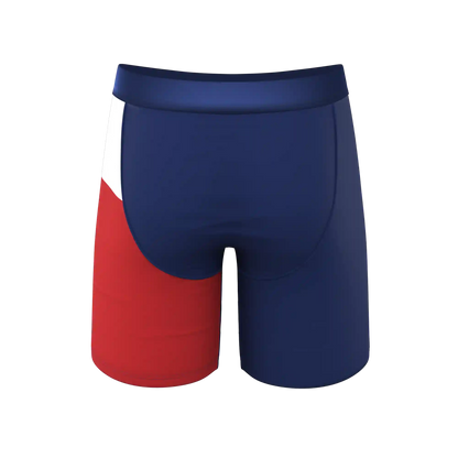 The First Rodeo | Texas Flag Ball Hammock® Boxer - Long Leg