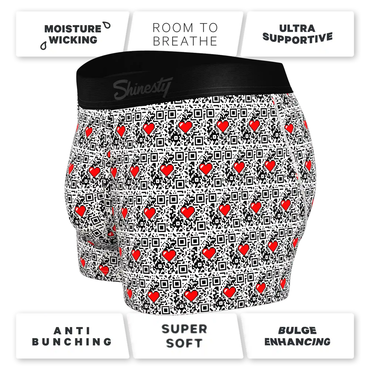 The Scan Me | QR Code Ball Hammock® Pouch Trunks Underwear