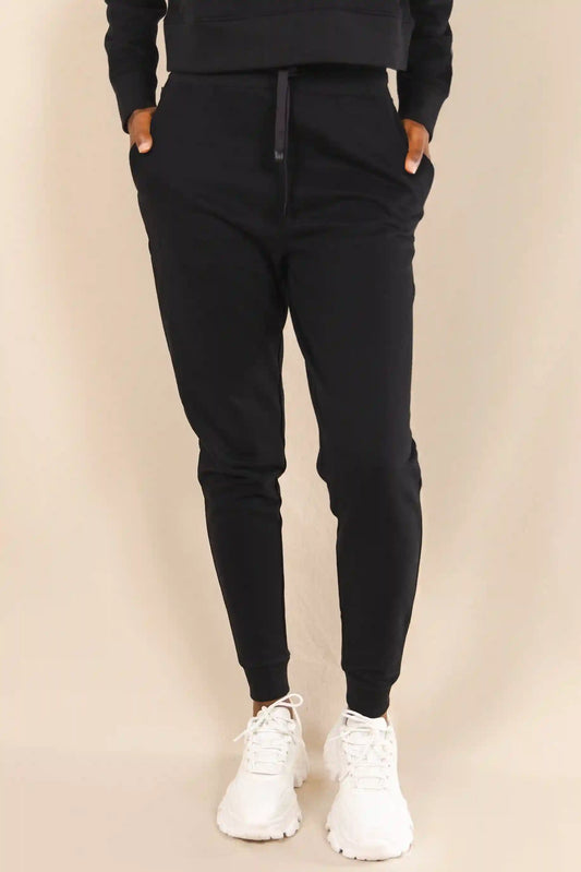 The Threat Level Midnight | Black Sexy Terry™ Women’s Lounge Joggers