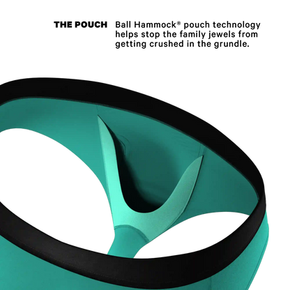The Cyantific Theory | Turquoise Ball Hammock® Pouch Underwear Briefs