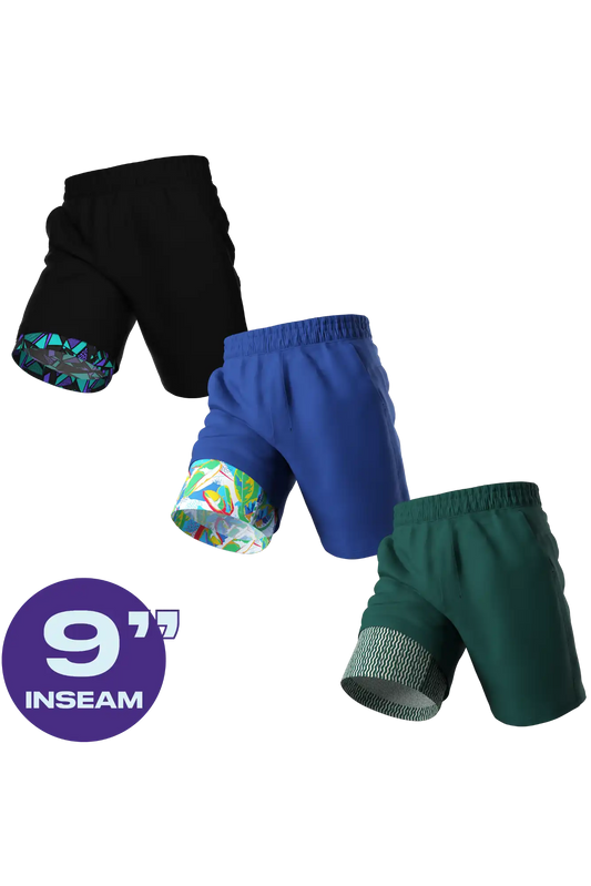 The Laps | Ball Hammock® 9 Inch Athletic Shorts 3 Pack