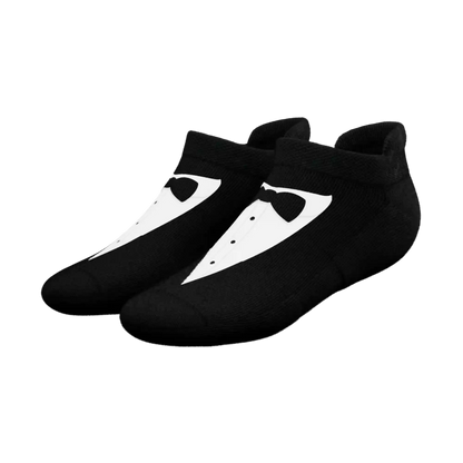 The 009 | Tuxedo Heel Hammock™ Ankle Socks