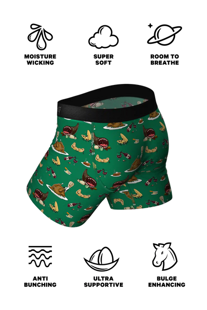 The Debauch Banquet | Dinner Party Ball Hammock® Pouch Underwear With Fly
