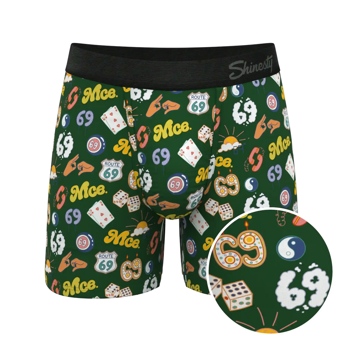 The Wine Dine & 69 | Route 69 Ball Hammock® Pouch Underwear