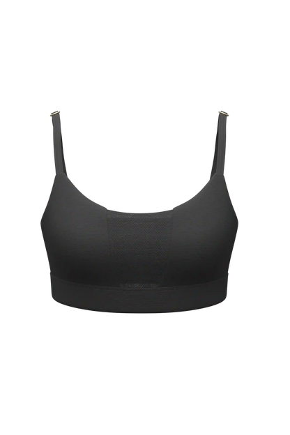 The Threat Level Midnight | Black paradICE™ Boob Hammock™ Cooling Bralette