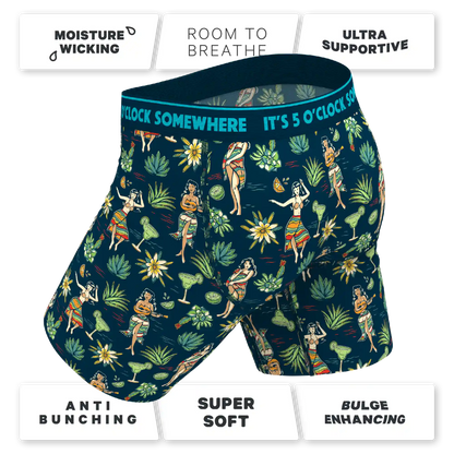 The Lost Shaker of Salt | Shinesty x Margaritaville® Ball Hammock® Boxer - Long Leg