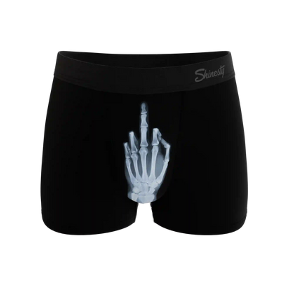 The XXX Ray | Middle Finger X Ray Ball Hammock® Pouch Trunks Underwear