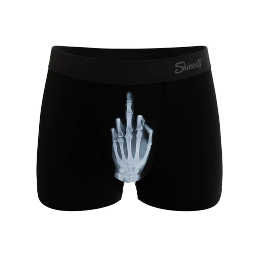 The XXX Ray | Middle Finger X Ray Ball Hammock® Pouch Trunks Underwear