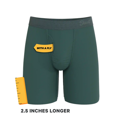 The Alloy | Dark Teal Ball Hammock® Boxer - Long Leg
