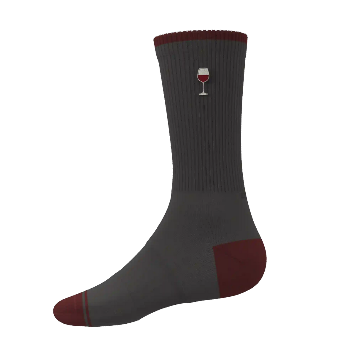 The Vino | Wine Heel Hammock™ Crew Socks